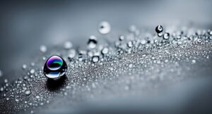 Foto waarop de zien is wat het Hydrophobisch effect is na een lakbehandeling met een FLON Coating